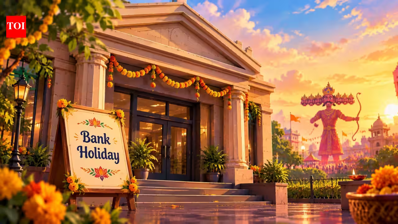 Bank Holiday Alert: Full State-Wise Closure Schedule from October 19–25