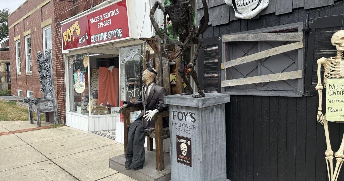 Behind the Mask: Life Next Door to the Year-Round Spookiness of Foy’s Halloween Store