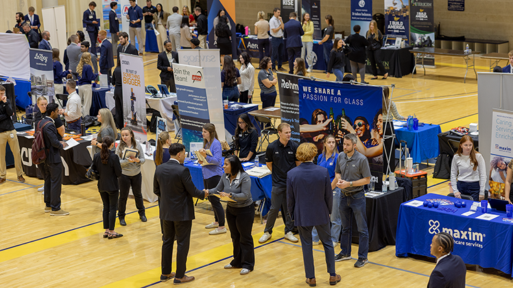 Beyond the Degree: Neff College of Business Fall Fair Connects Future Titans to Top-Tier Talent