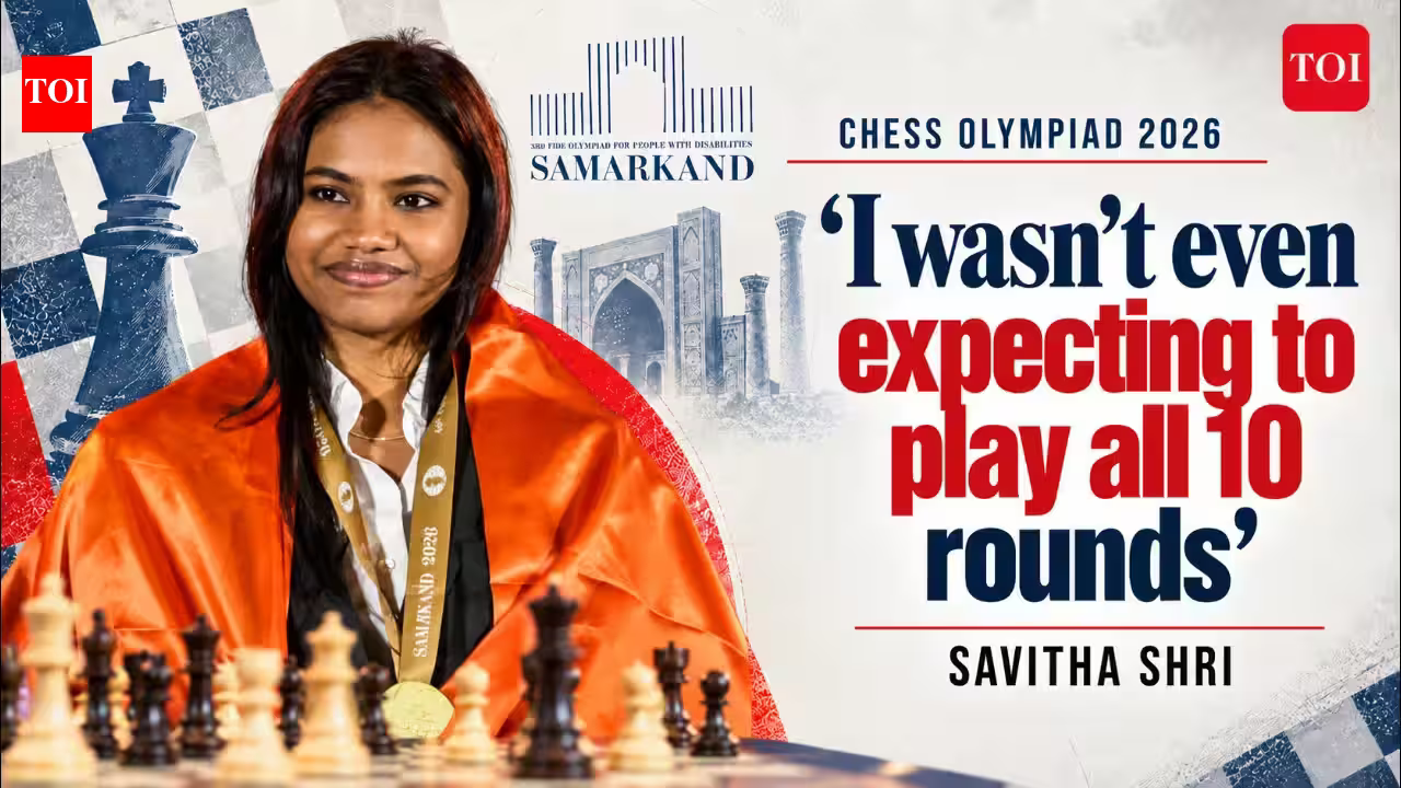 Beyond the Grind: Savitha Shri’s Meteoric Rise to Chess Olympiad Gold