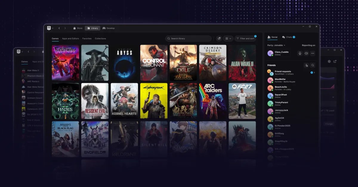 Beyond the Library: Epic’s Launcher Gets a ‘Vibe Check’
