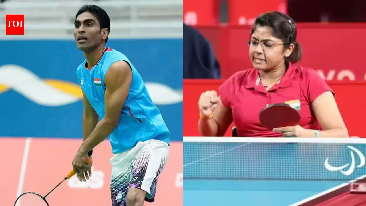 Bhagat and Patel to Lead India’s Charge as Asian Para Games Flag Bearers