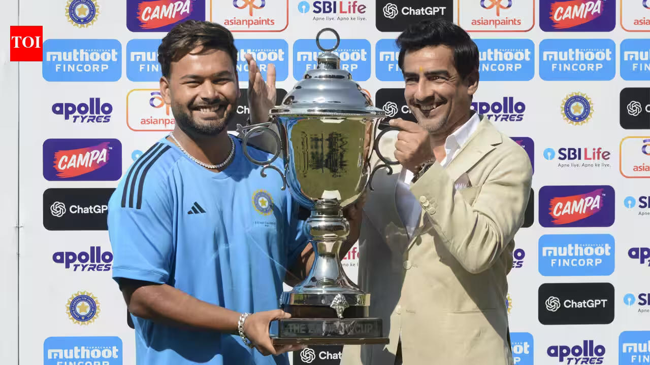 Birthday Boy Rishabh Pant Watches On as Rest of India Clinches Irani Cup Thriller
