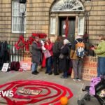 Bute House Under Siege: Climate Activists Target First Minister’s Doorstep