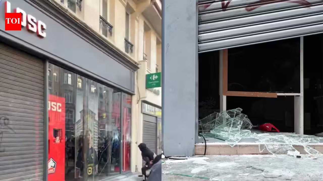 Chaos in the Streets: OM and Lille Team Stores Ransacked Amid French Civil Unrest