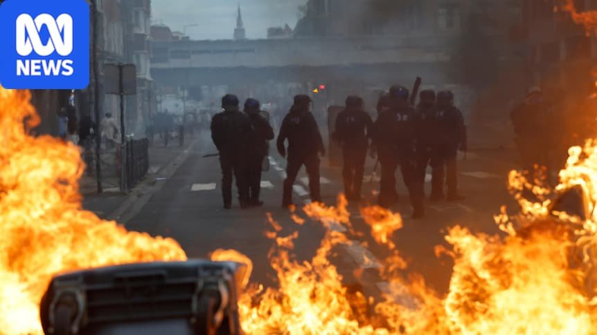 Classrooms in Chaos: French Schools Ablaze as Nationwide Protests Turn Violent