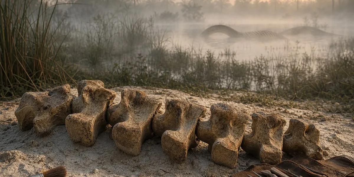Colossal Serpent of the Paleogene: India Unearths Ancient 50-Foot Titan Vasuki indicus