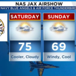 Cool Breeze on the Horizon: A Refreshing Weekend Shift for the First Coast and Southeast Georgia
