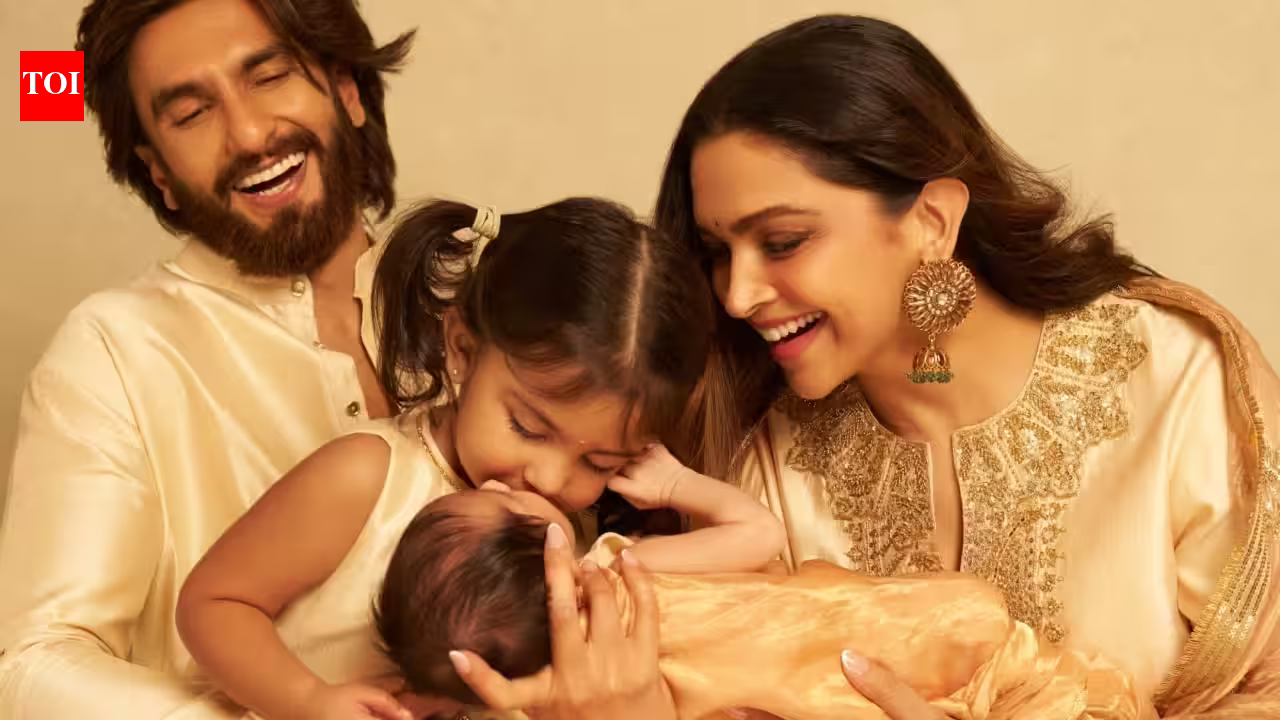 Deepika and Ranveer Reveal Baby Dua’s Name: Stylish Family Twinning in Rs 90k Couture!
