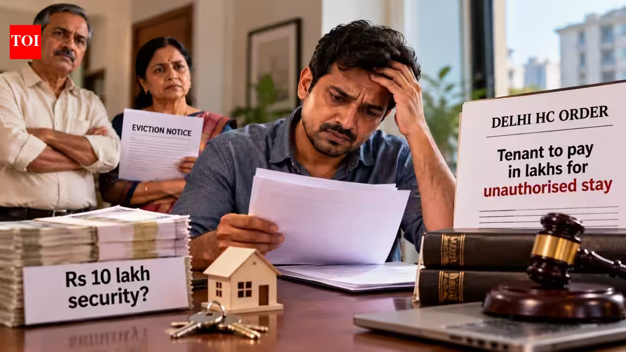 Delhi High Court Slaps Squatting Tenant With Heavy Penalty After Failed Deposit Extortion Attempt