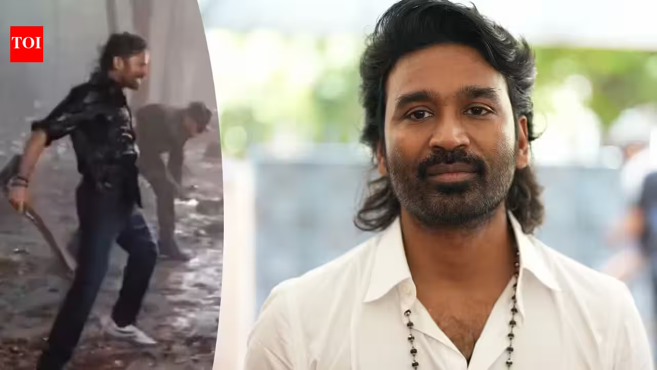 Dhanush Wins Hearts: Actor Powers Through Agonizing Axe Fight Injury to Finish Shoot!