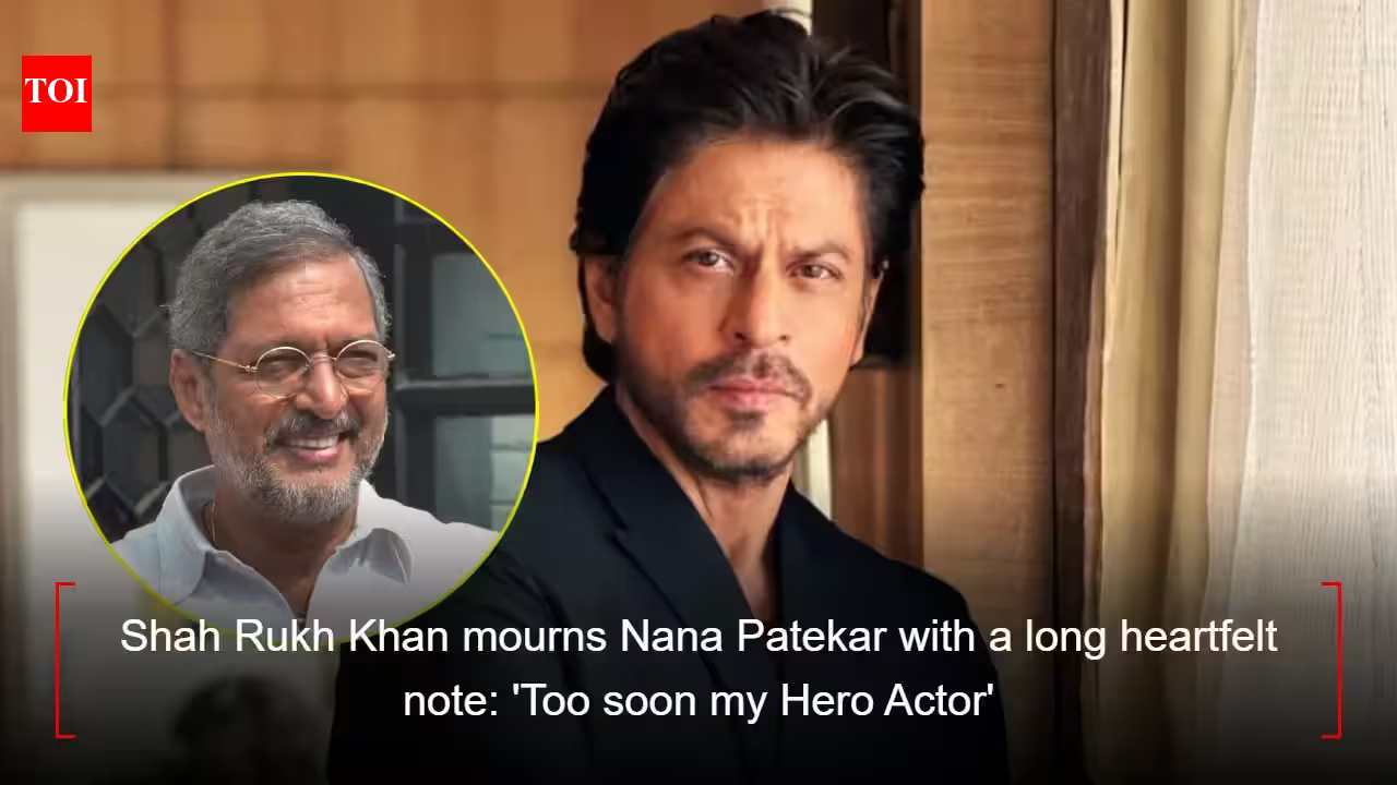 'Don't Lose the Actor for the Hero': Shah Rukh Khan's Emotional Tribute to Nana Patekar’s Timeless Advice