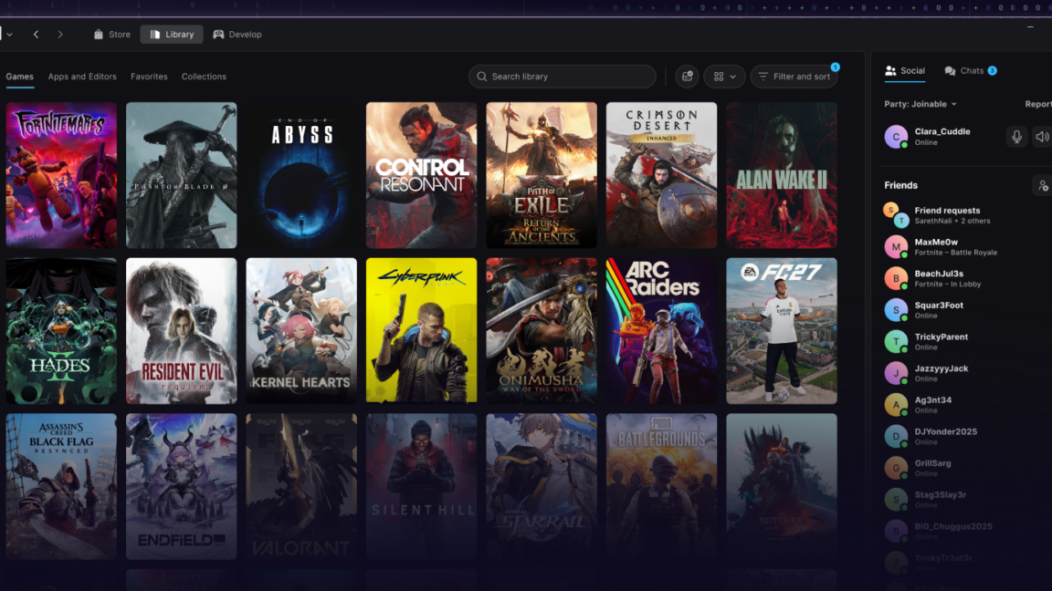 Epic Games Launcher Reboots: The Speed-First Rivalry Poised to Dethrone Steam