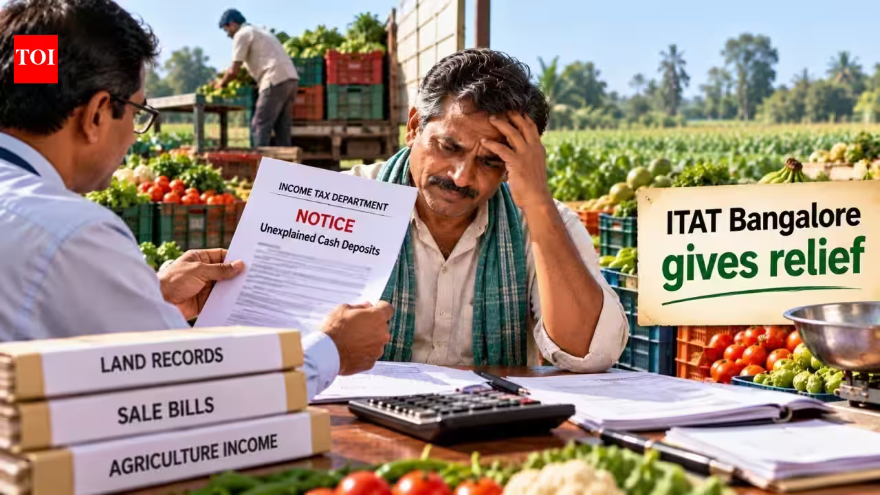 Farm-to-Bank Vindication: ITAT Clears Farmer in Tax Notice Over APMC Sales