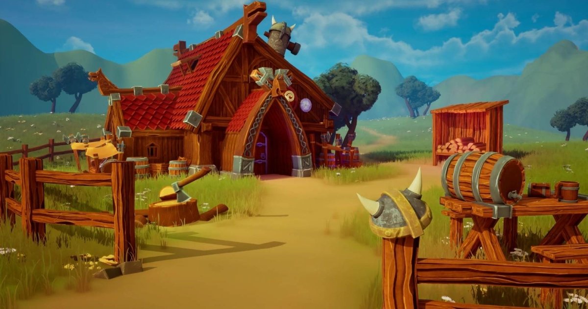 Felling the Digital Forest: Crafting an Authentic Viking Realm in 3D