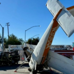 Fiery Plane Crash on San Jose Expressway Leaves Three Hospitalized