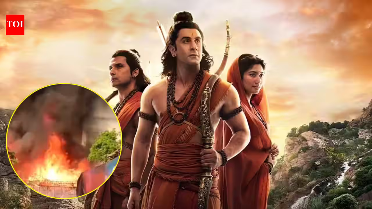 Fire Erupts on ‘Ramayana’ Set: Ranbir Kapoor and Sai Pallavi Safe After Scare