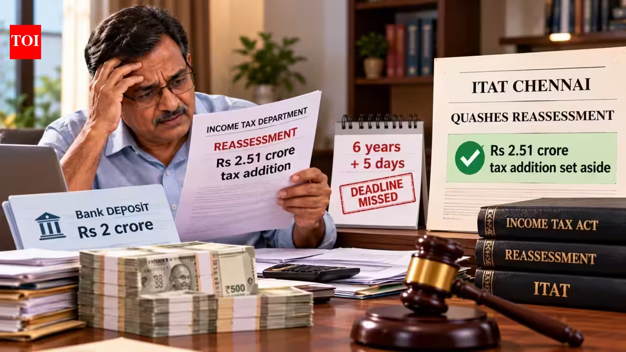 Five-Day Flaw: ITAT Tosses ₹2.5 Crore Tax Hit Over Missed Deadline