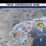 Florida Under Alert: State of Emergency Declared as Tropical Depression Nine Takes Aim
