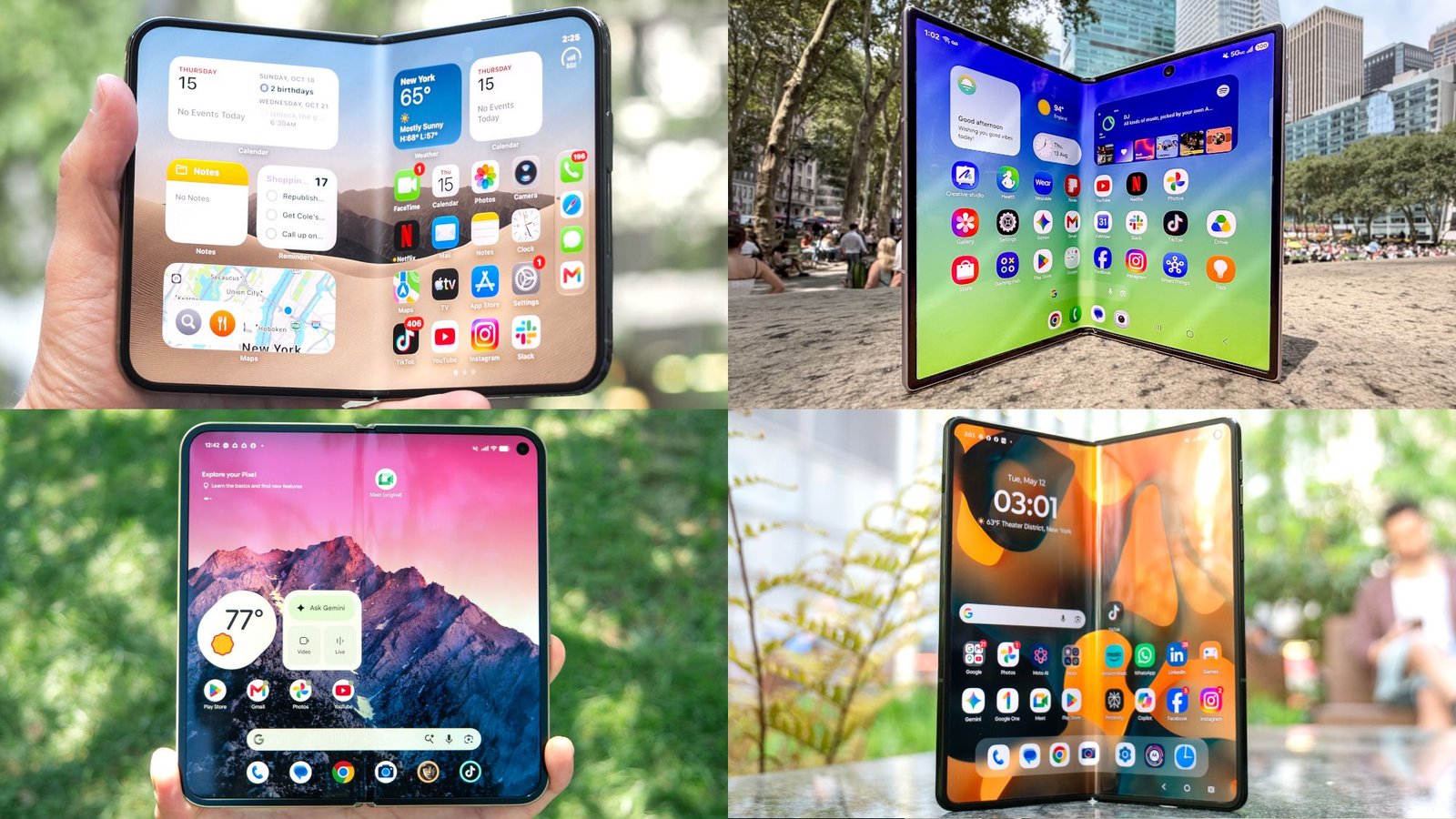Foldable Showdown: I Tested the Year’s Top Four Foldables—Only One Won Me Over
