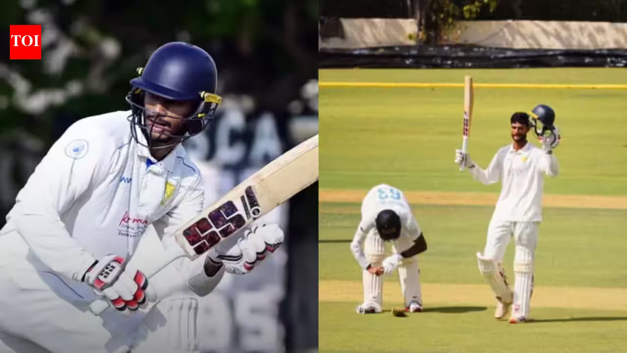 From Sachin and Dravid to the Crease: How Manvanth Kumar’s Childhood Heroes Ignited His Cricket Dream
