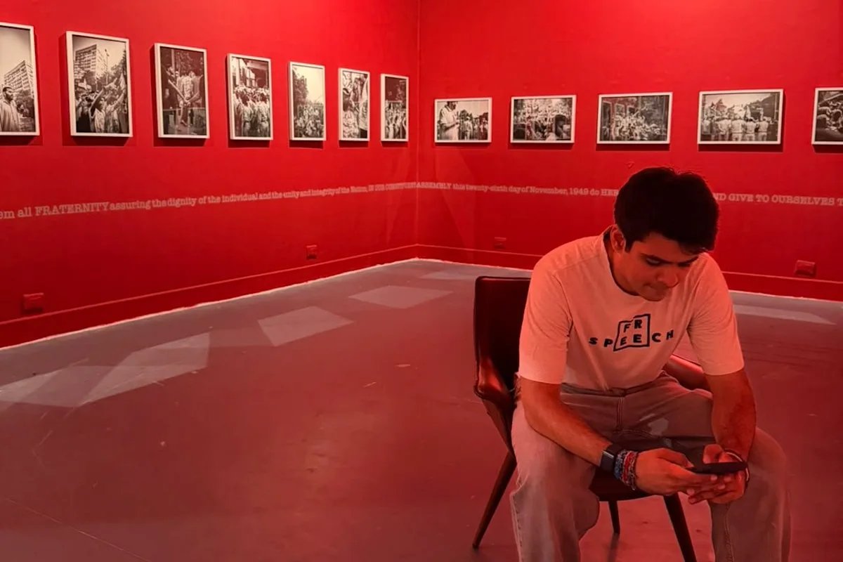 Gandhi Heir Stripped of Exhibition Images Amidst India Protest Crackdown