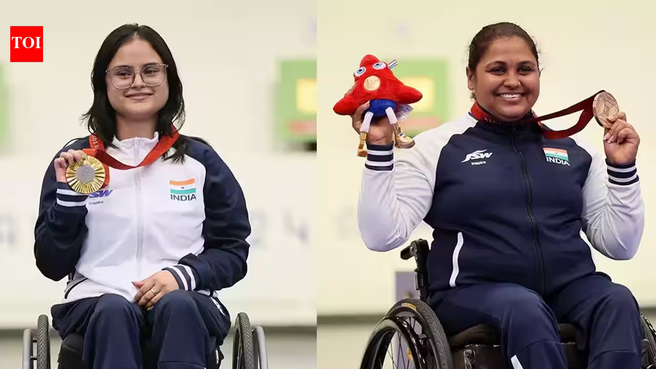 Golden Duo: Mona Agarwal and Avani Lekhara Dominate Asian Para Games Air Rifle Qualifier