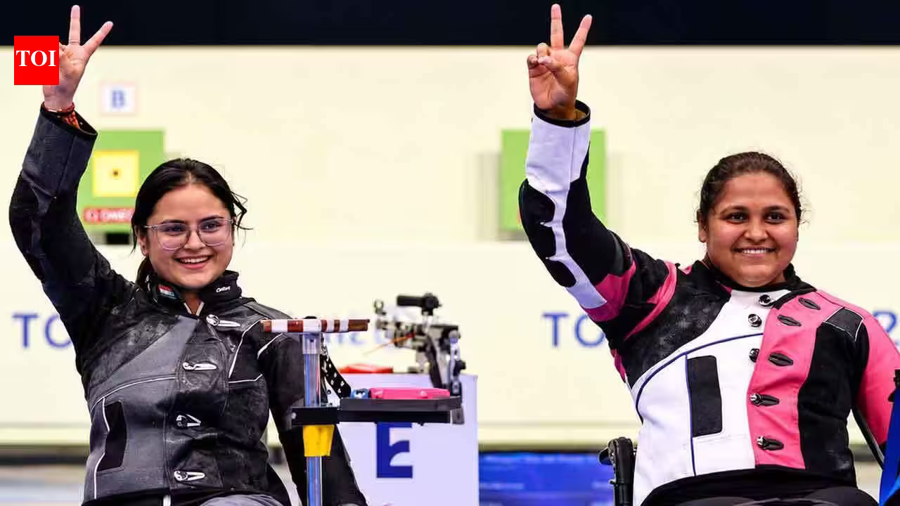Golden Duo: Mona Agarwal and Avani Lekhara Secure Historic 1-2 Sweep for India at Asian Para Games