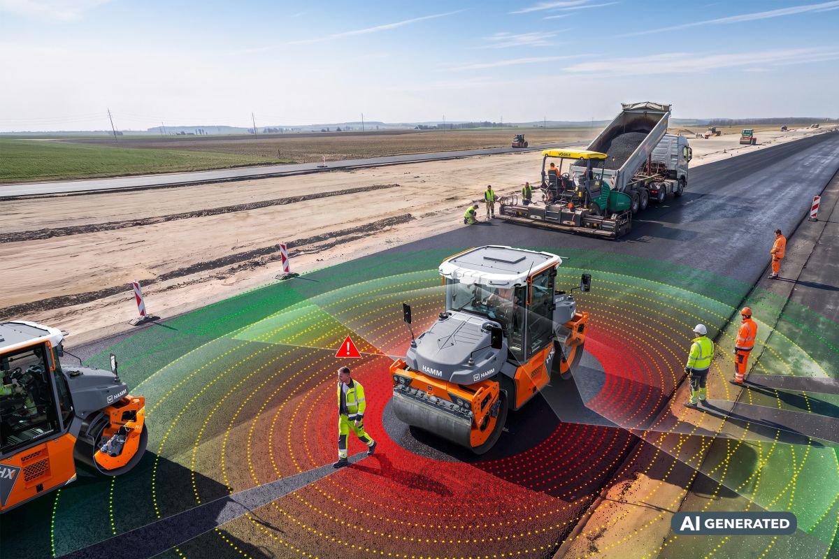 Hamm Shifts Gears on Safety with New Precision Brake Assist for Tandem Rollers