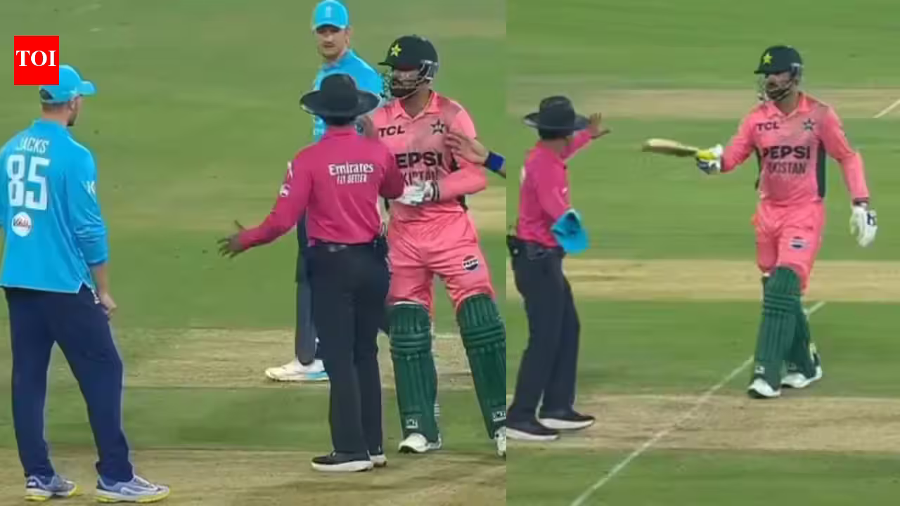 Haris Rauf slapped with disciplinary action following heated clash in England victory