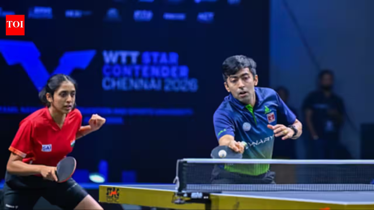 Harmeet and Yashaswini Script Historic Asian TT Championship Medal for India
