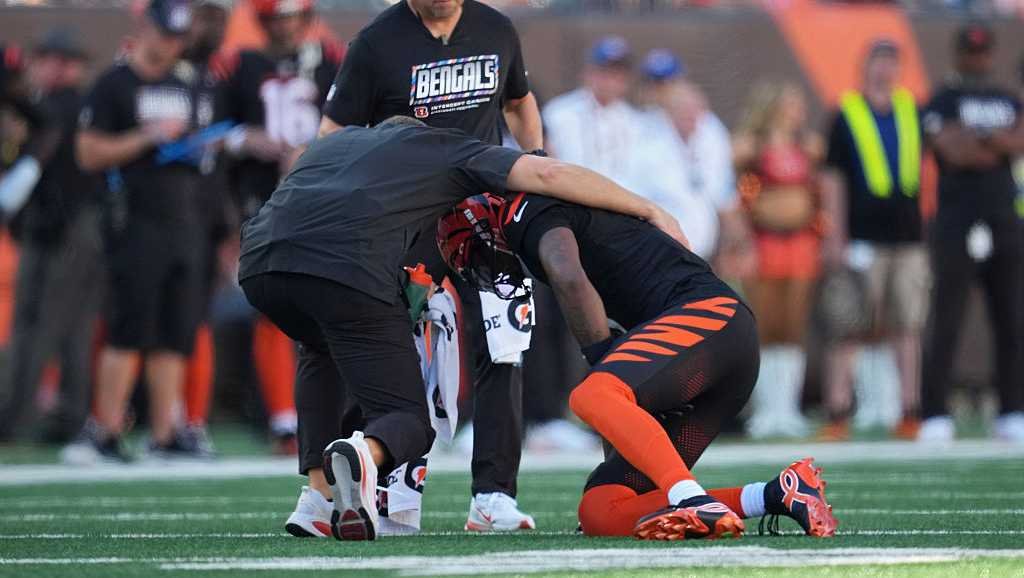 Higgins Down: Bengals Star Injured in Dazzling Grab Against Jaguars