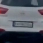 High-Speed Hazard: Indian Officer’s Perilous Ride on Hood of Fleeing Car