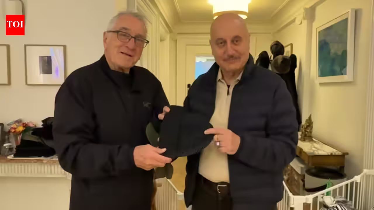 Hollywood Meets Bollywood: Robert De Niro Hosts Anupam Kher for Iconic NYC Lunch