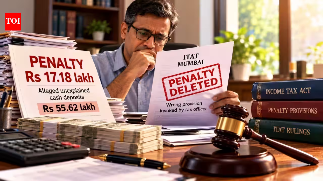 ITAT Mumbai Strikes Down ₹17 Lakh Penalty Over Procedural Blunder in Cash Deposit Case