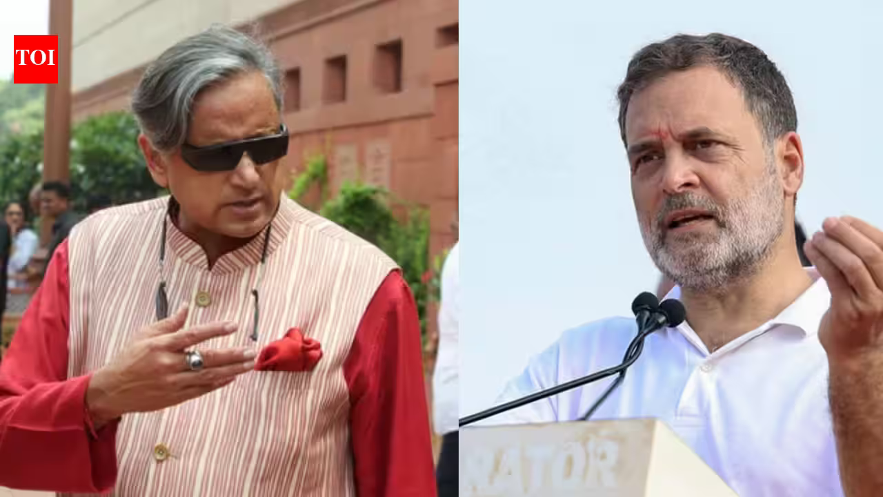 "I’m Not a Travel Agent": Tharoor Deflects Queries on Rahul Gandhi’s Foreign Sojourn