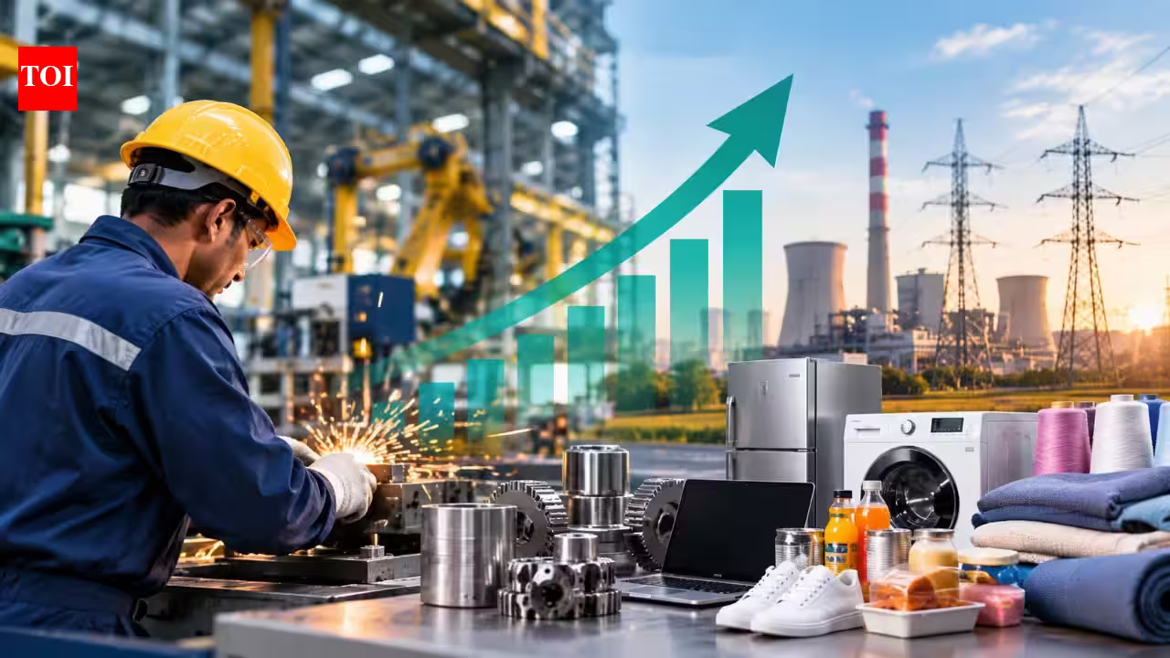 Industrial Engine Roars: Manufacturing and Power Surge Propel 6.7% Output Spike