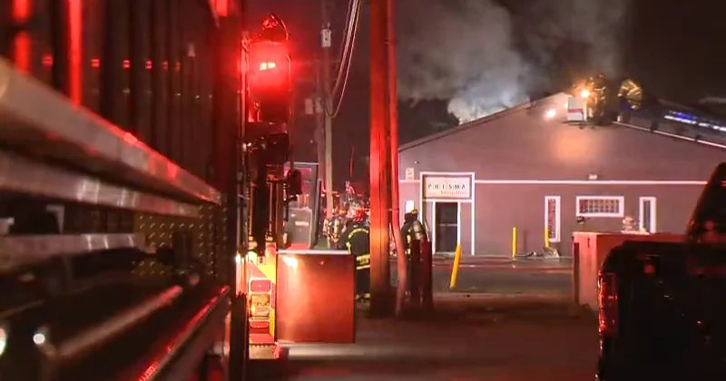 Inferno at Dawn: Girard Business Blaze Sparks Arson Probe