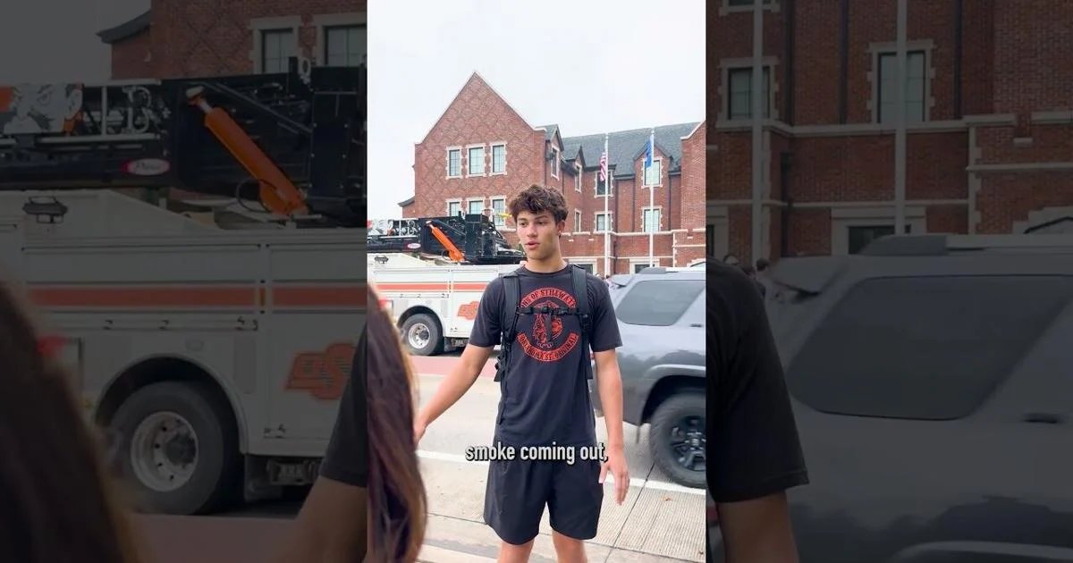 Inferno at Sigma Nu: Oklahoma State Fraternity House Engulfed in Flames