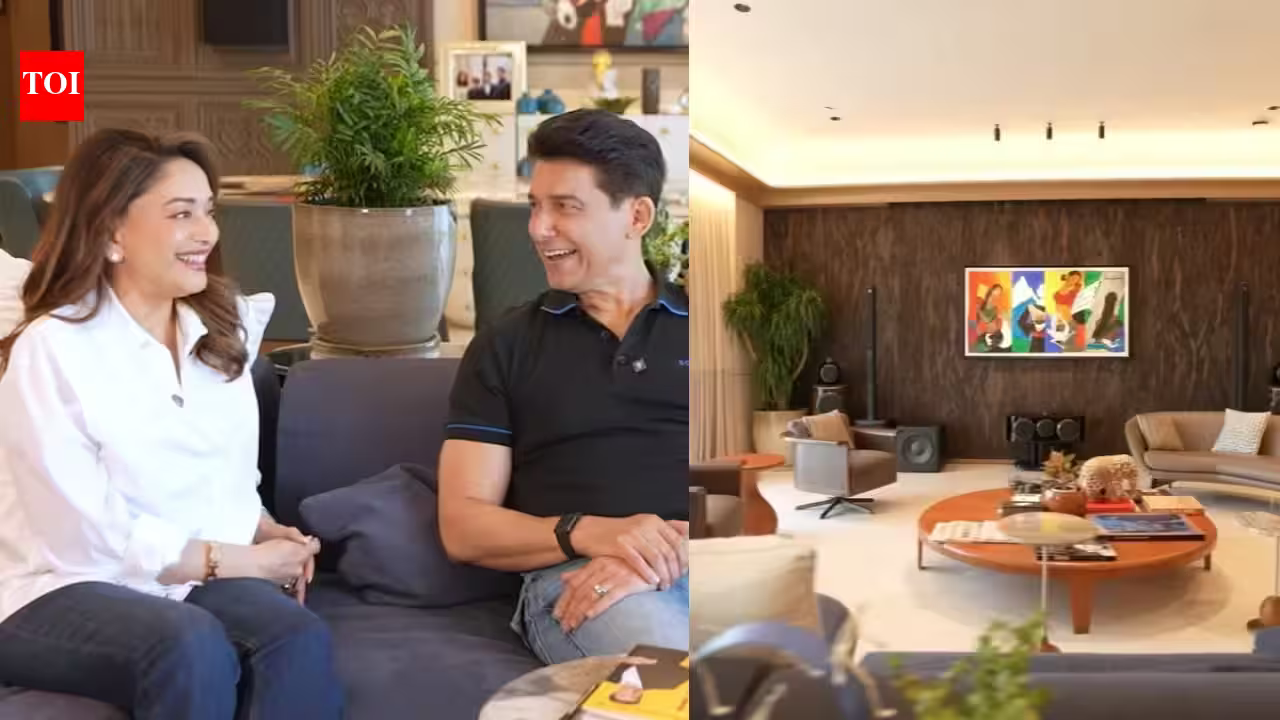 Inside Madhuri Dixit’s 5,500 Sq Ft Worli Palace: An Artistic Haven Filled With Rare MF Husain Masterpieces and Personal Treasures