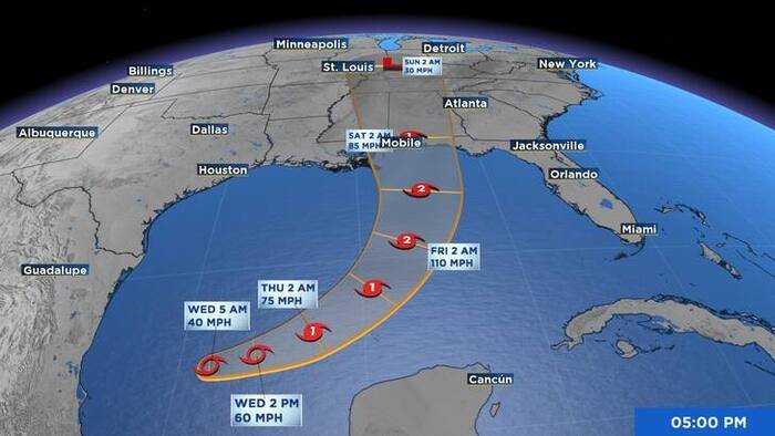 Isaias On The Horizon: Gulf Storm Eyes U.S. Coast in Predicted Path to Hurricane Strength