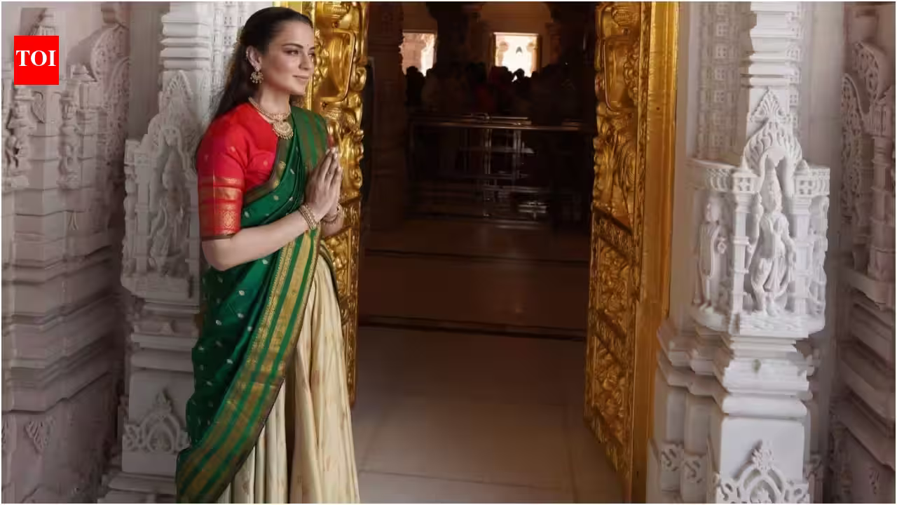 Kangana Ranaut Seeks Divine Blessings in Ayodhya: A 'Great Privilege' Captured in Pictures