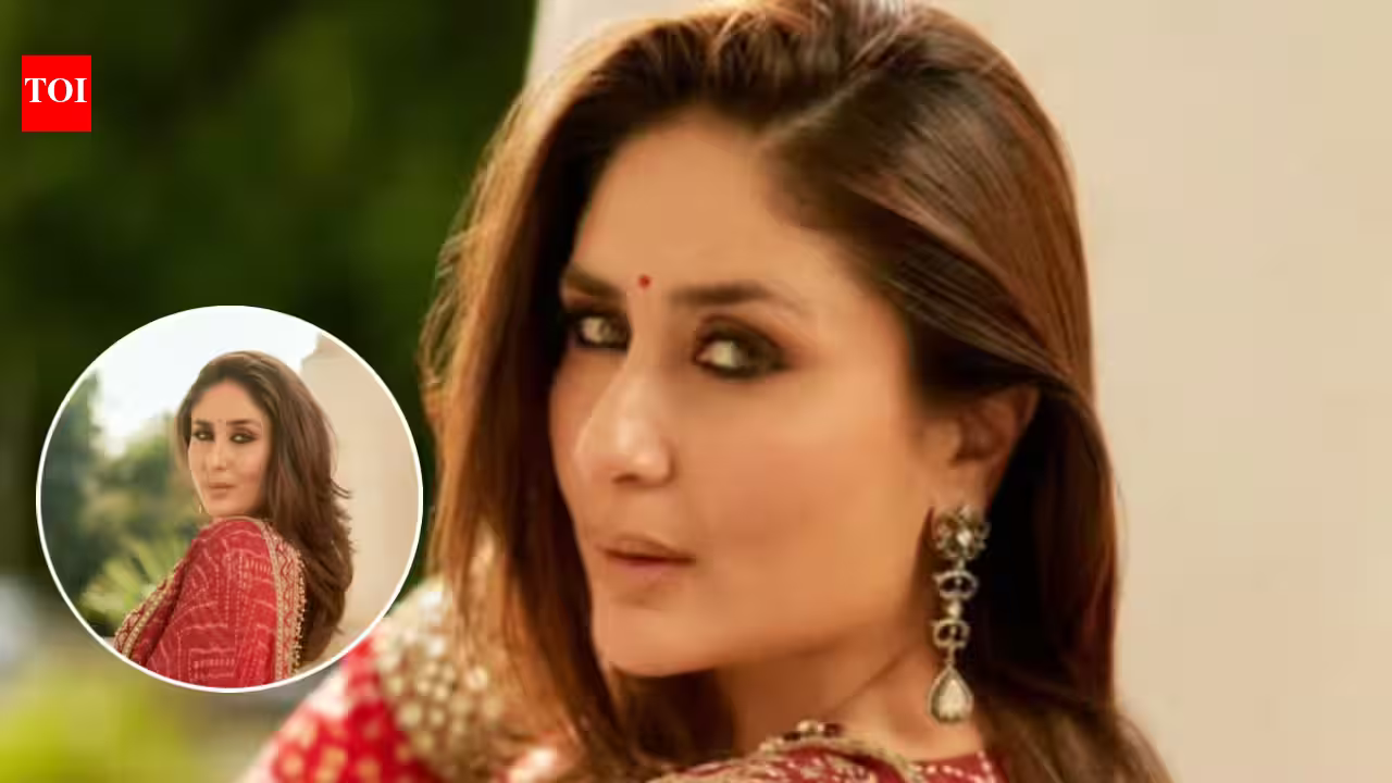 Kareena Kapoor Khan Sets the Internet Ablaze in Radiant Red Bandhani While Grooving to Diljit Dosanjh!