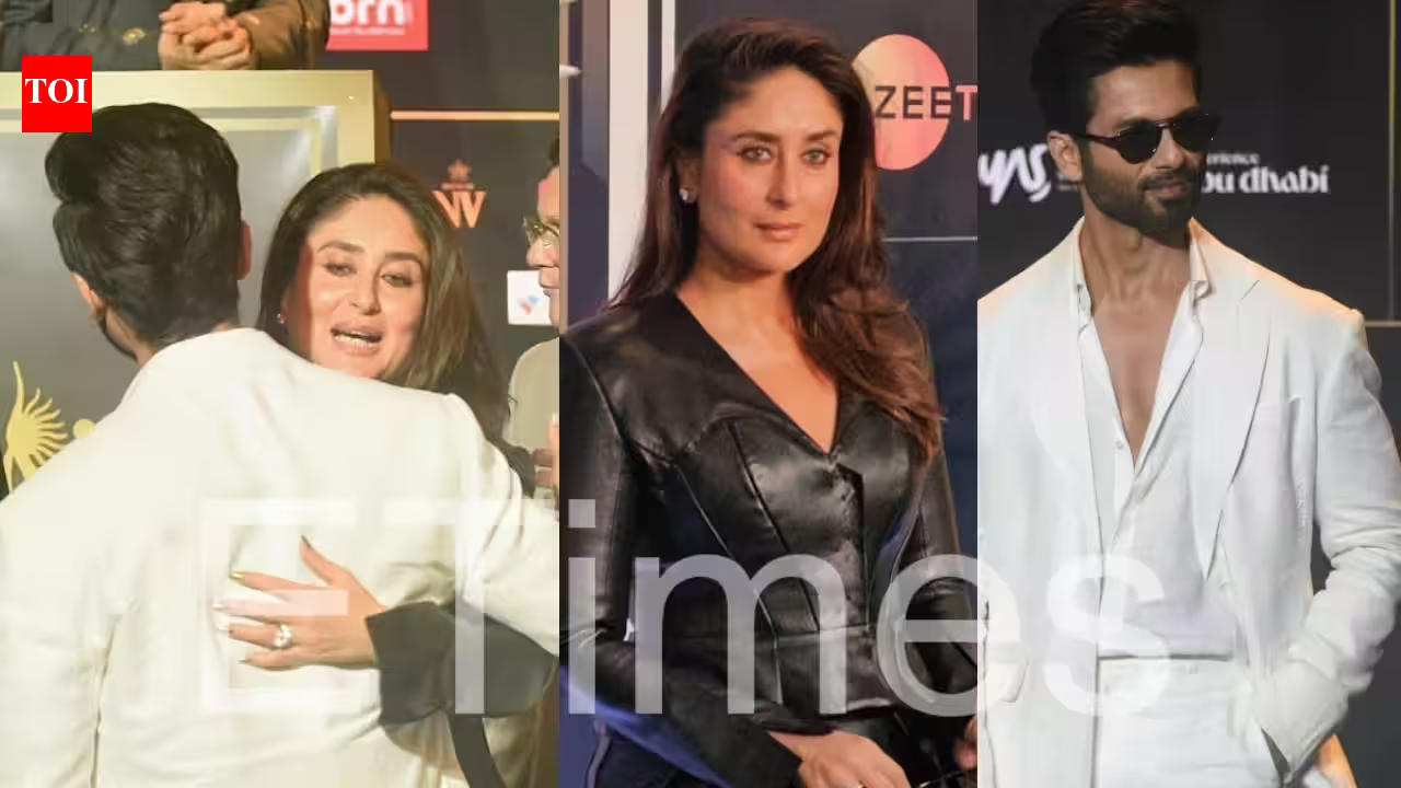 Kareena and Shahid Spark Nostalgia: 'Jab We Met' Stars Break the Internet With Surprise Reunion Hug!