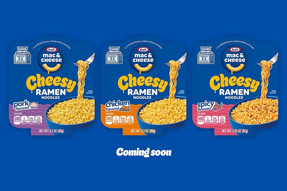 Kraft Heinz Takes a Slurp at Innovation With New Cheesy Ramen Launch