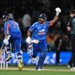 Late-Gasp Heroics: India Clinch Thriller to Level Series Against Kiwis