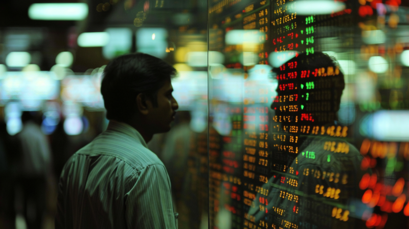 Late-Trade Volatility: India Stocks and Rupee Brace for Last-Minute Swap Maneuvers