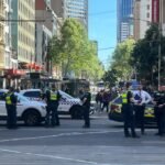 Melbourne Heart of Glass: Armed Police Surge Into City Centre Gridlock