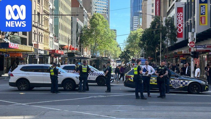 Melbourne Heart of Glass: Armed Police Surge Into City Centre Gridlock