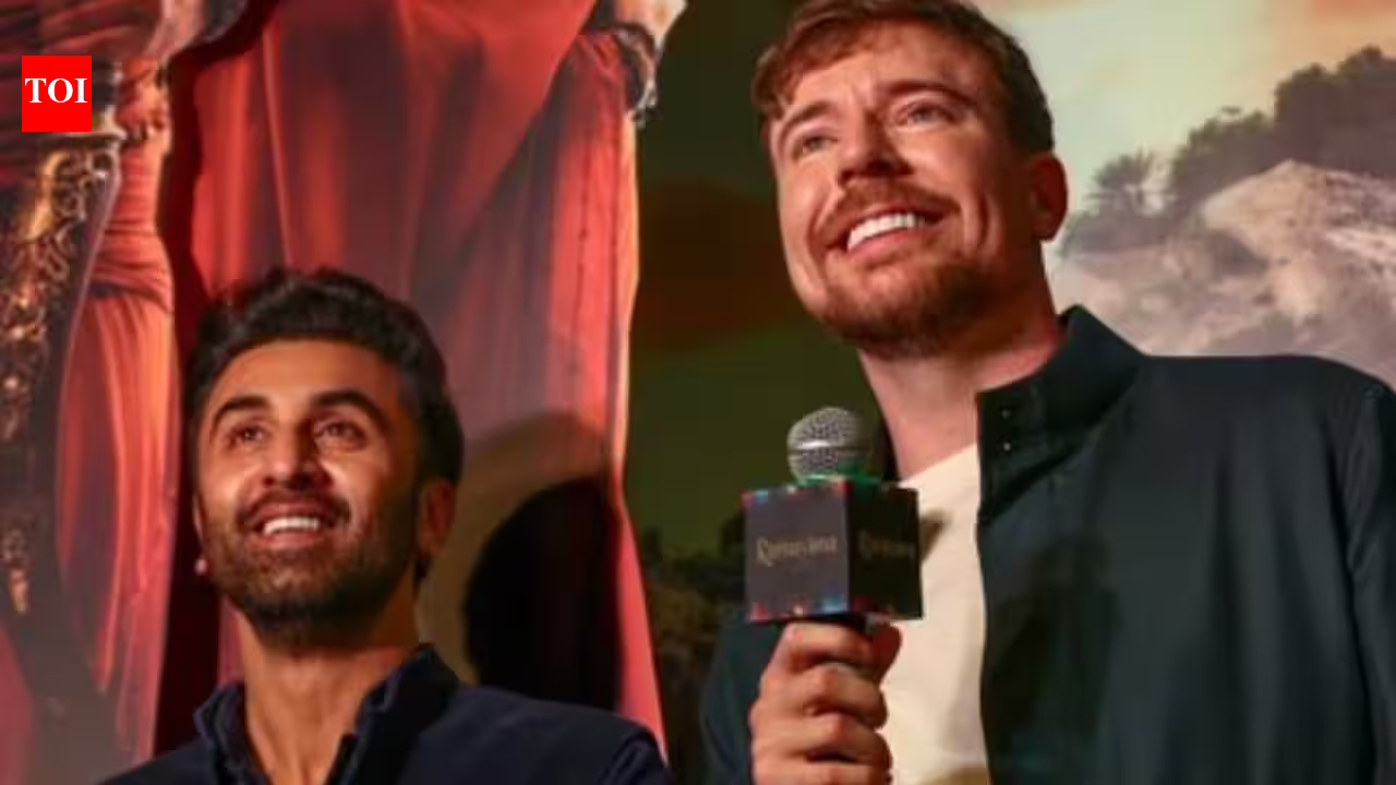 MrBeast Meets Bollywood Royalty: YouTube King Shares Epic 'Ramayana' Moment with Ranbir Kapoor!